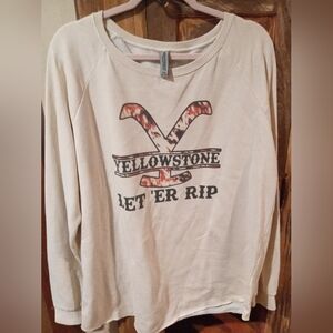 Yellowstone Cream Sweatshirt